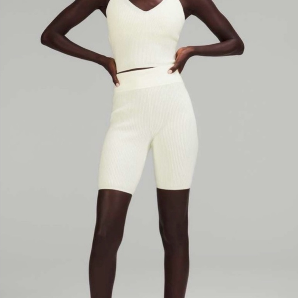 Lululemon Ribbed Knit HR Short